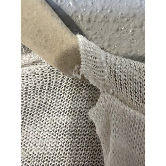 Anthropologie MOTH Cardigan Sweater Medium White - Picture 9 of 12